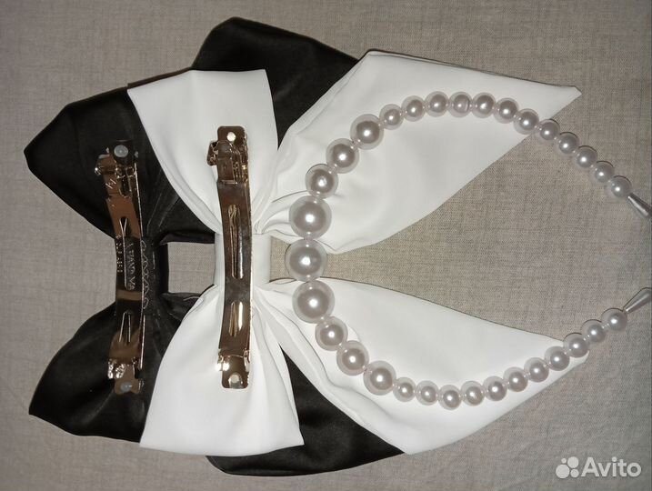 Ободок и заколки