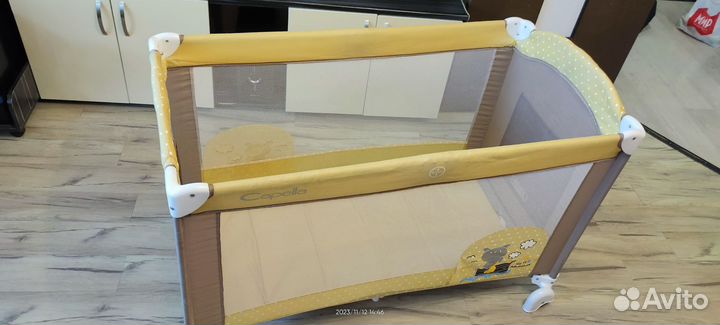 Детская кровать манеж