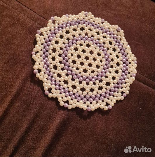 Салфетка из бисера /бусин