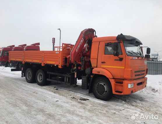 КамАЗ 65115 с КМУ, 2022