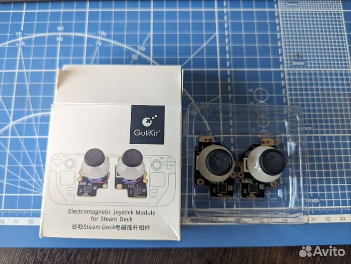 Стики для Steam Deck meda Gulikit и оригинальные