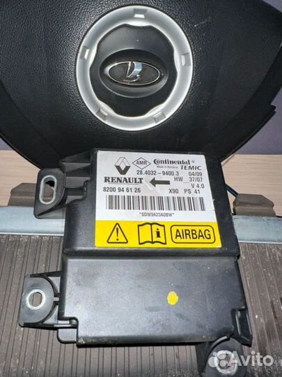 Безопасность комплект LADA Largus 1.6 K4M490 2014