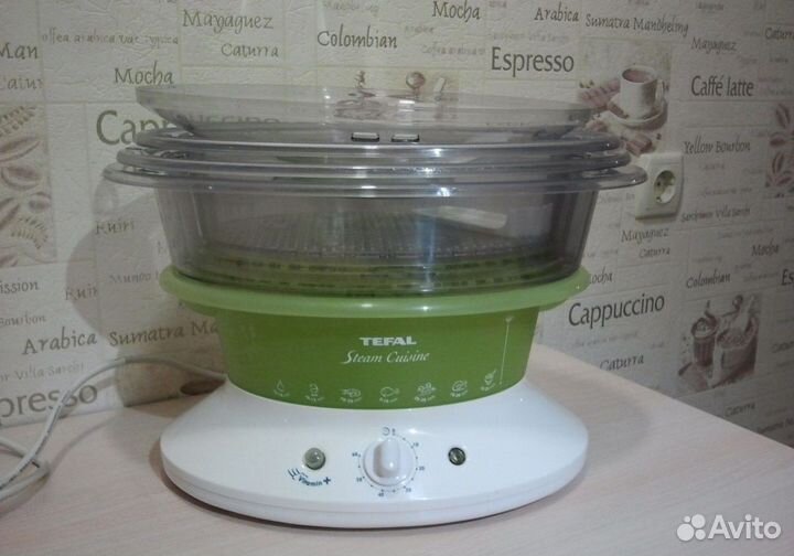 Пароварка tefal бу