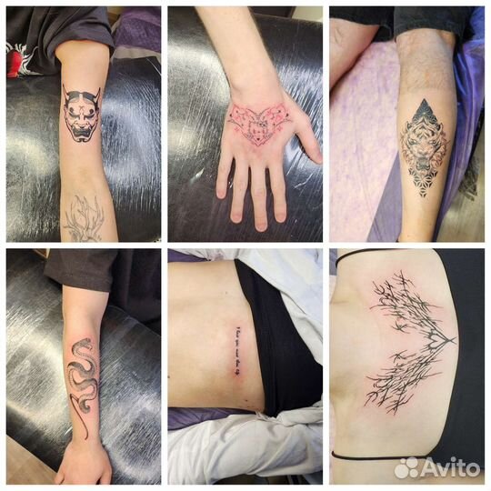 Модель на татуировки