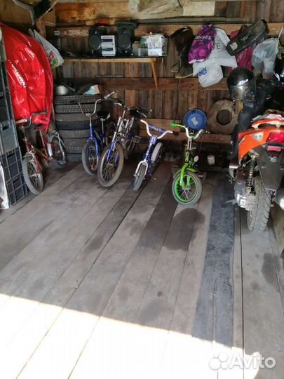 Детский велосипед от 4лет бу