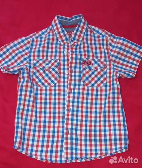 Рубашка для мальчика 122-128