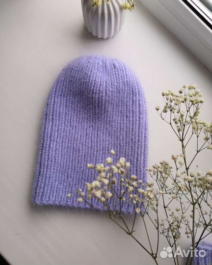 Шапка пушистая