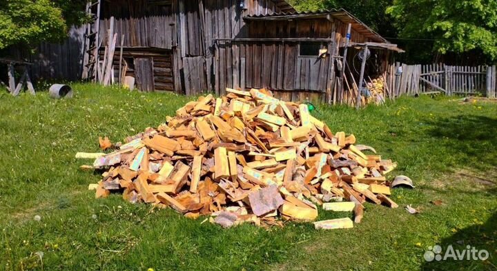 Дрова колотые Осина