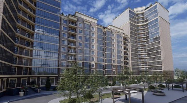 1-к. квартира, 53,6 м², 13/16 эт.