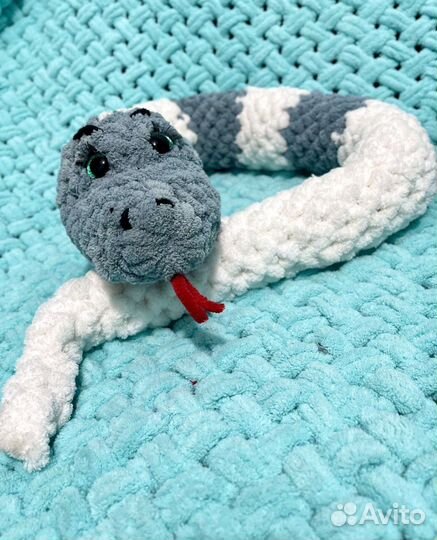 Игрушка мягкая вязанная Ручная работа