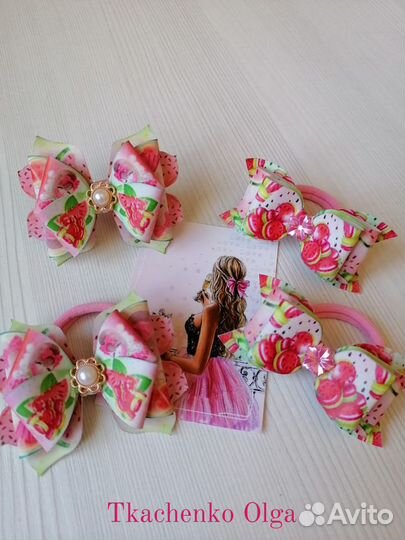 Резинки для волос ручной работы
