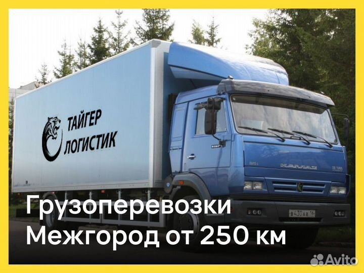 Грузоперевозки Переезд Межгород от 250 км