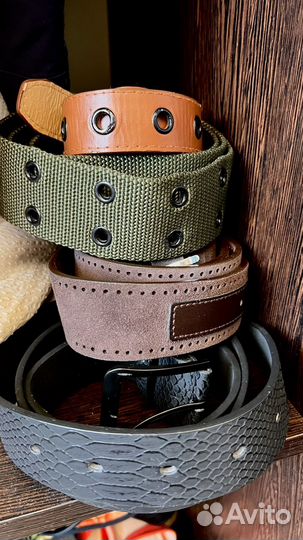 Ремни женские и мужские
