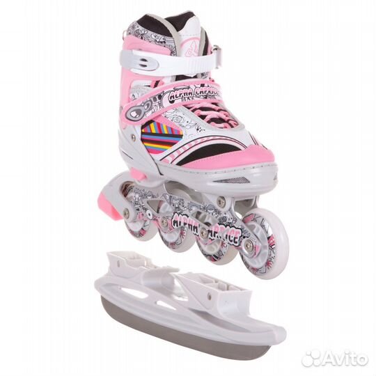 Комплект коньки-ролики