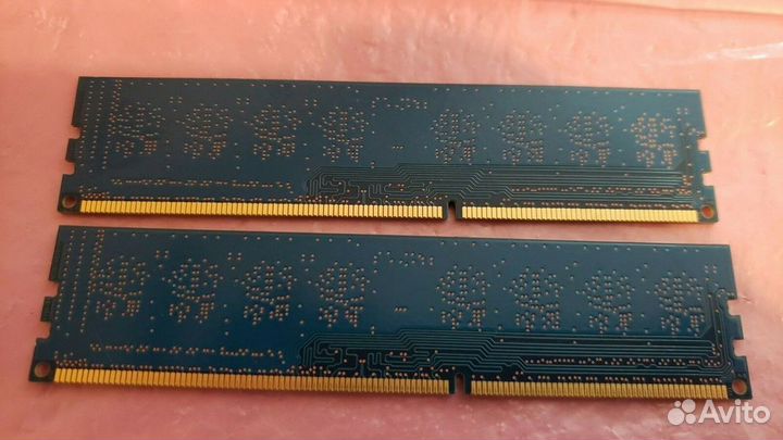 Hynix 8GB DDR3 (2шт по 4GB ) PC3 1.5V PC3L 1.35V