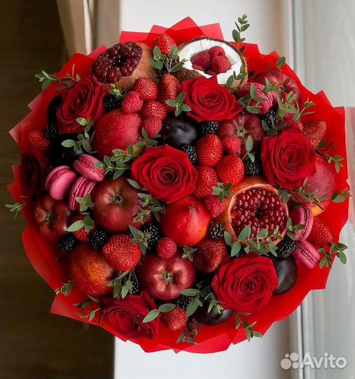 Фруктовый букет / съедобный букет / цветы
