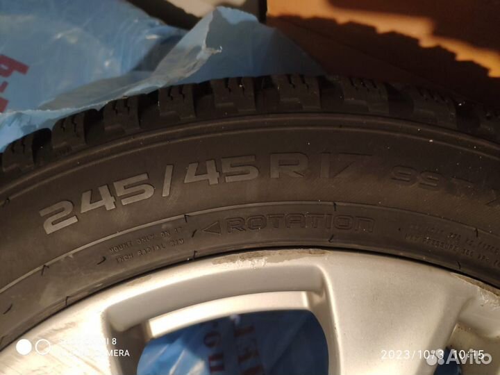 Зимние колеса Nokian hakkapeliita 8 245/45 R17