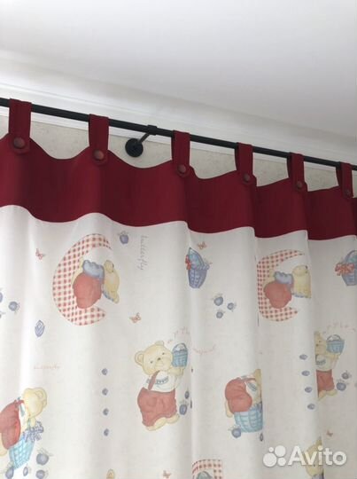 Штора для детской комнаты
