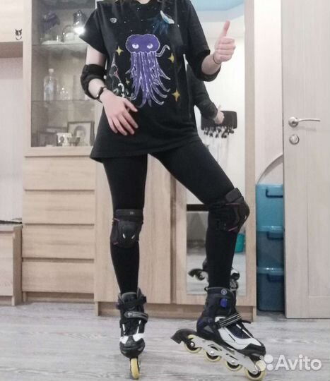 Роликовые коньки Tech Team раздвижные