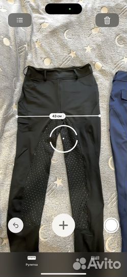 Бриджи/леггинсы для конного спорта с полной леей M