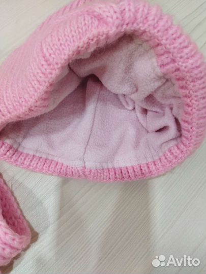 Шапка и снуд женский комплект