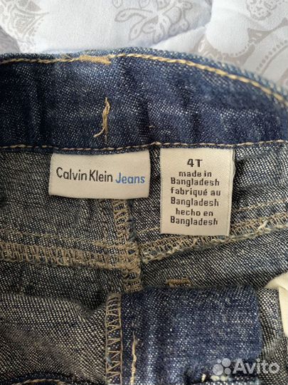 Шорты джинсовые Calvin Klein, 110-116