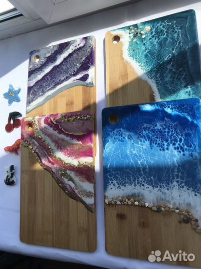 Мастер-класс по работе с эпоксидной смолой