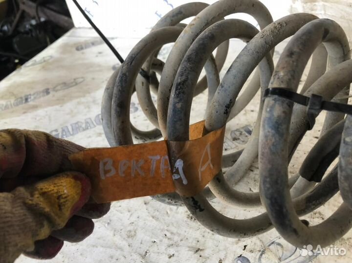 Пружина амортизатора задняя Opel Vectra A