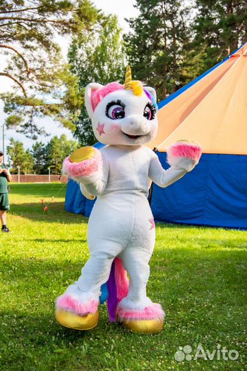 Аниматор Единорог Ростовая кукла Единорожка