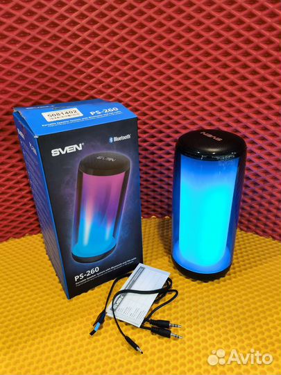 Портативная колонка sven PS-260