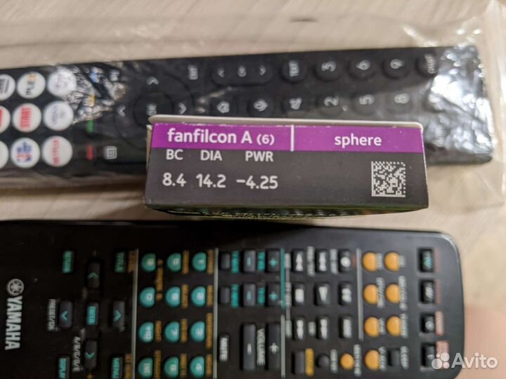 Линзы двухнедельные CooperVision -4.25 6шт коробка