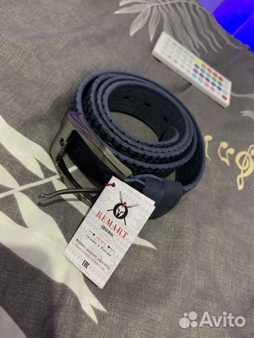 Мужской кожаный ремень