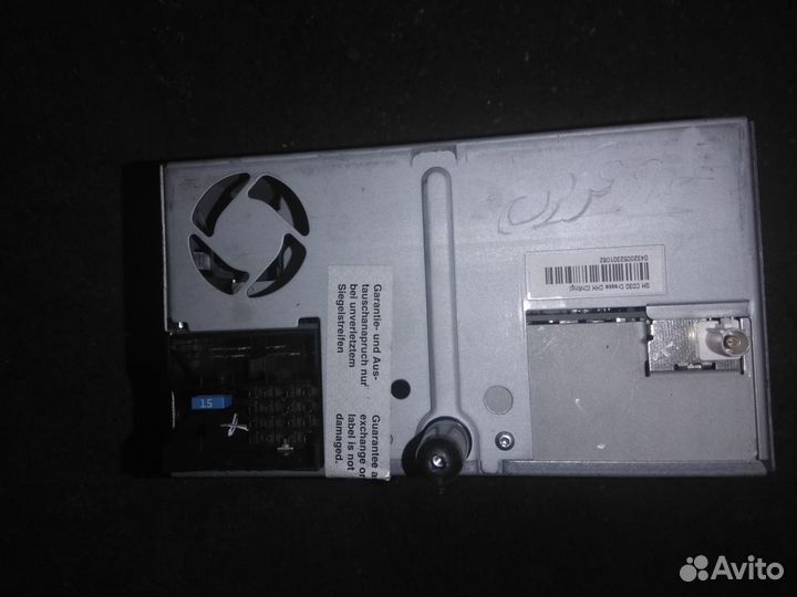 Магнитофон Opel Zafira B 2008 проигрыватель дисков