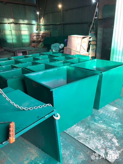 Контейнер металлический 1.1 м3