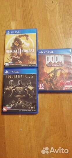 Игры Sony PlayStation 4 и геймпад