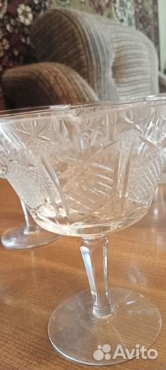 Хрустальные фужеры германия