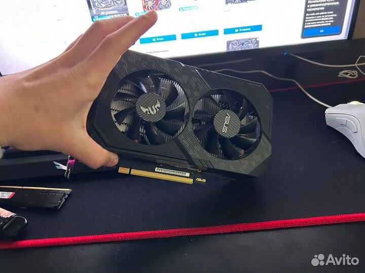 Asus Видеокарта GeForce GTX 1660 super 6 гб