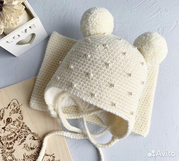 Шапка для девочки 41