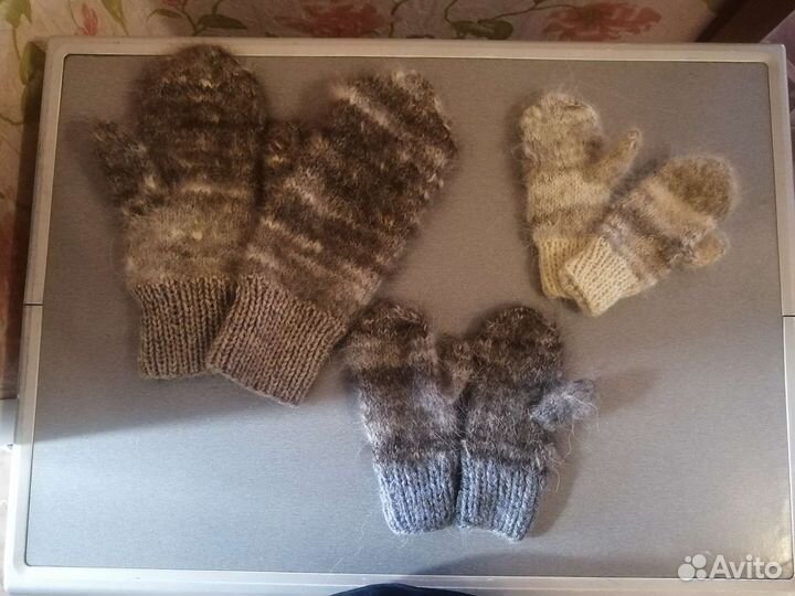 Носки и руковици из собачей шерсти