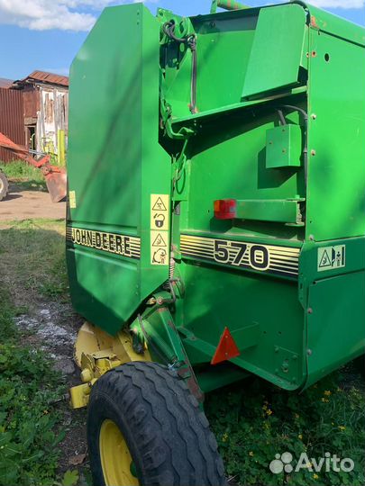 Пресс-подборщик John Deere 570, 2002