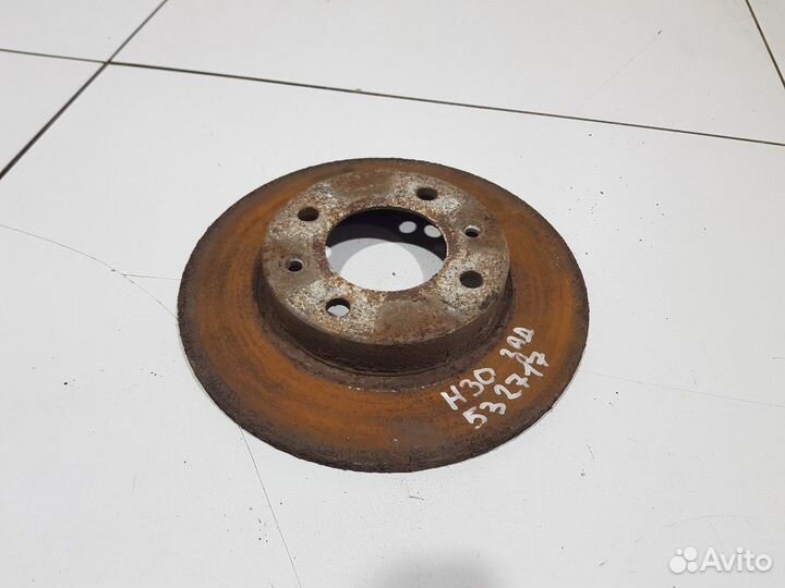 Диск тормозной задний (Dong-Feng H30 Cross)