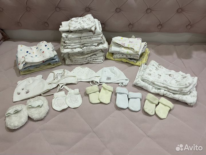 Детские вещи пакетом на девочку р.62