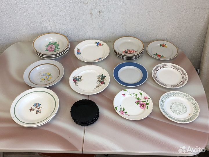 Фарфоровые тарелки от