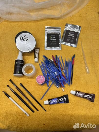 Набор для бровей/хна/краска/воскоплав