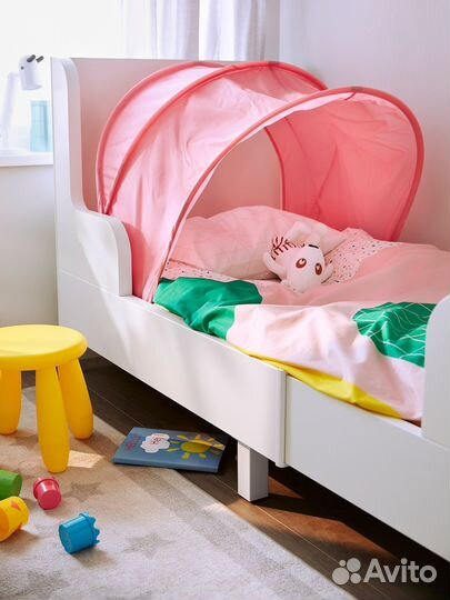 Полог балдахин для кровати, детский, розовый, IKEA