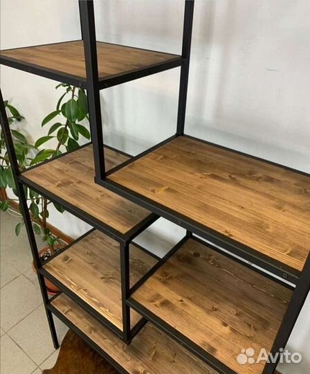 Полки стеллажи металлические