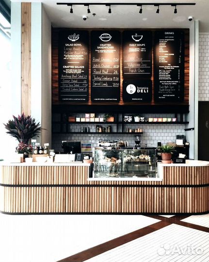 Барная стойка для кофеен