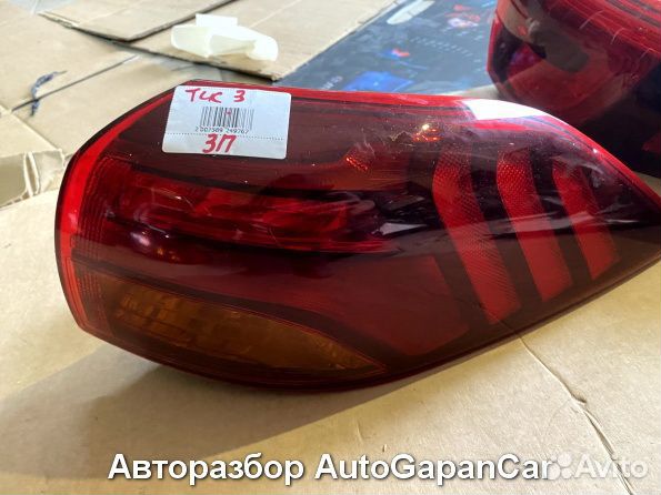 Фонарь в правое крыло Хендай Туксон 3 (2018-2023г)