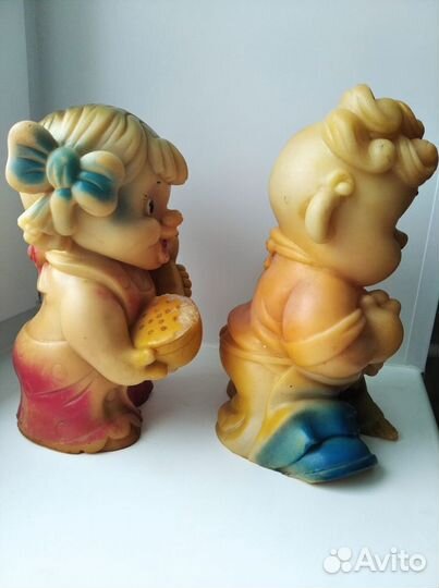 Игрушки резиновые СССР винтаж