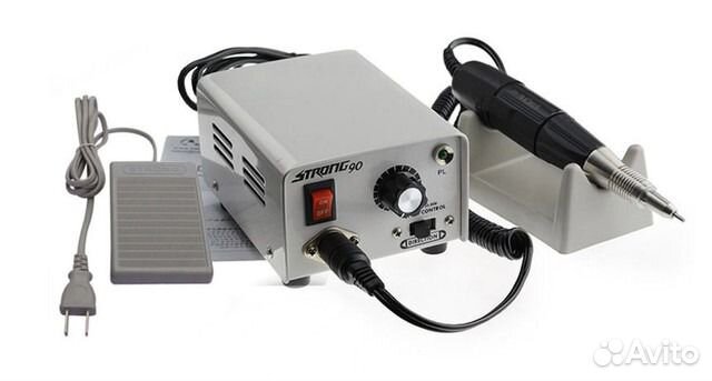 Машинка для маникюра Strong 90 / Гарантия
